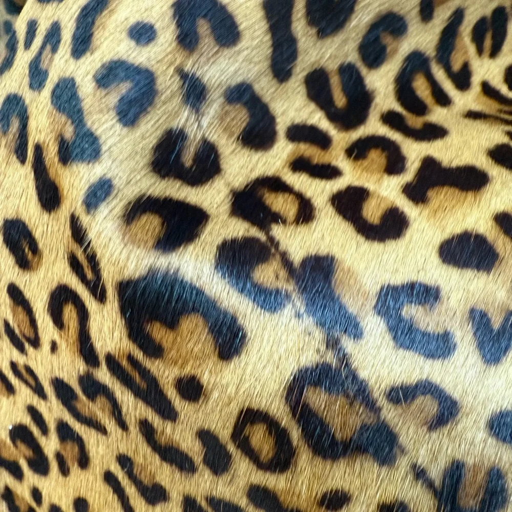 Skingraft Leopard Print Leather Jacket XL as new - Picture 3 of 5